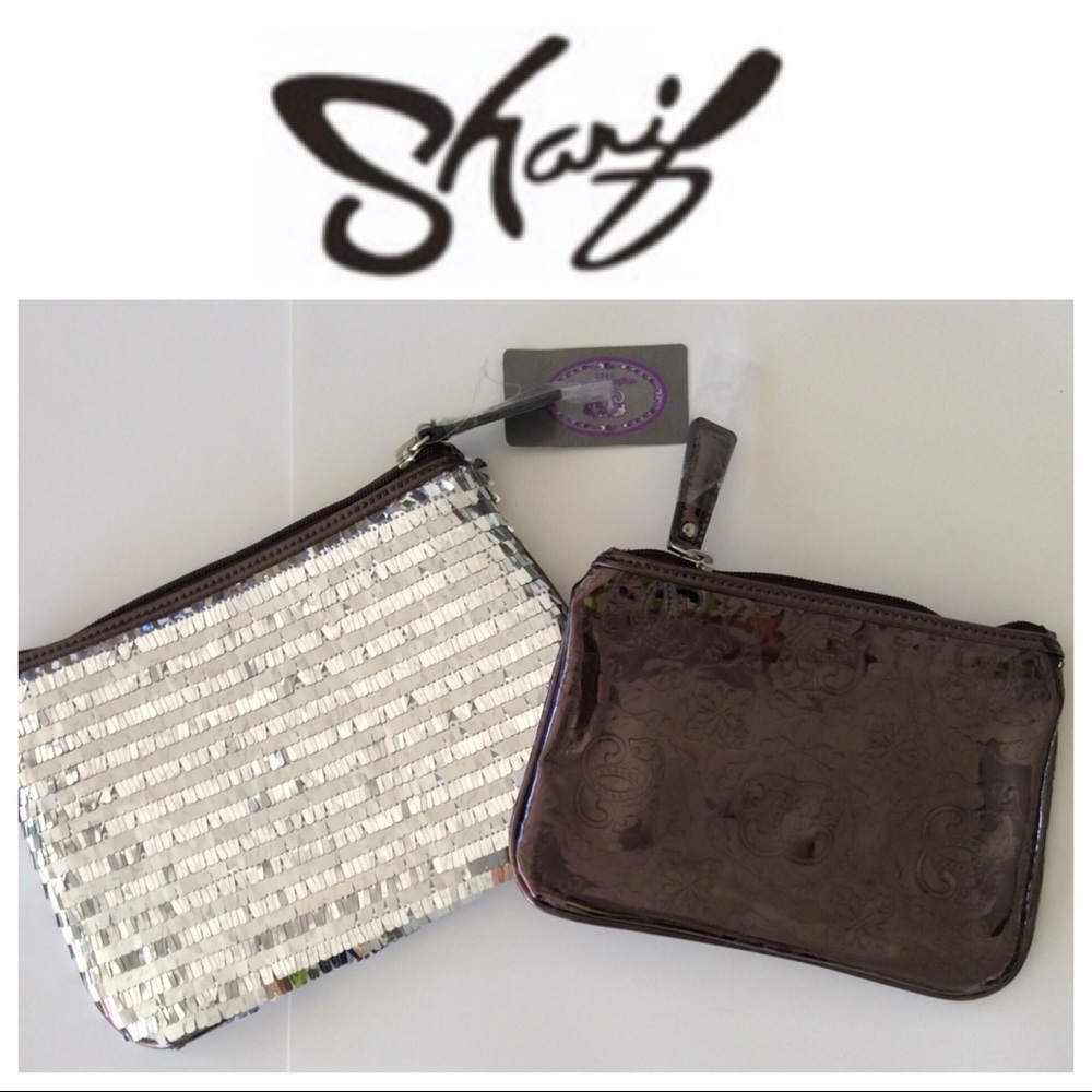 SHARIF SET OF TWO CLUTCHES NWT